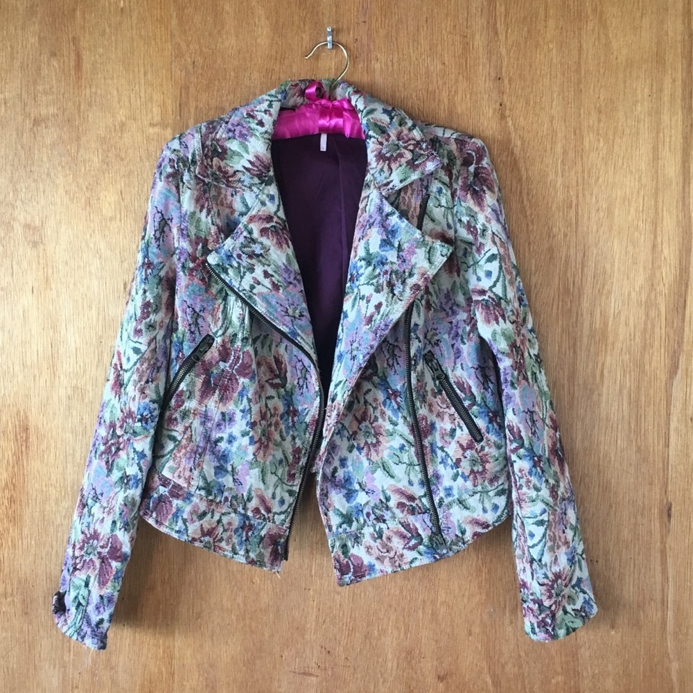 Moving Sale! Free People Floral Jacket